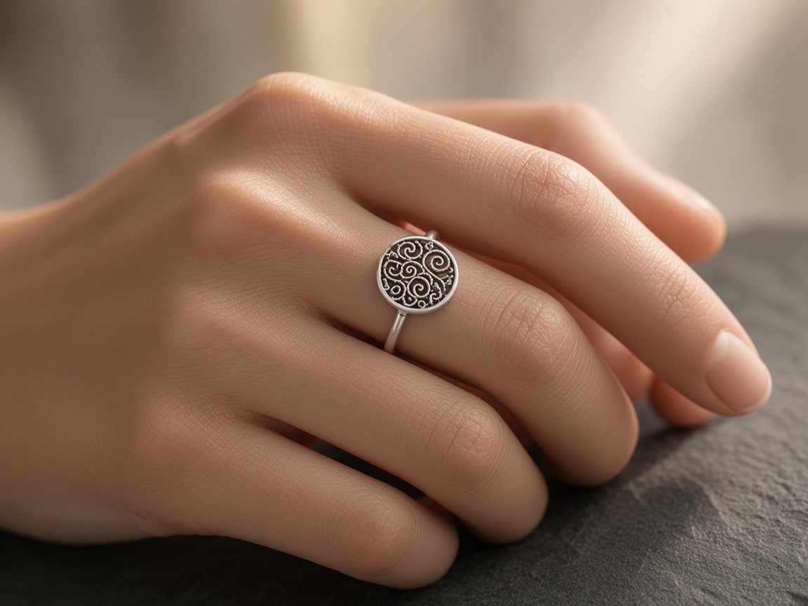 Anillo Pura en mano